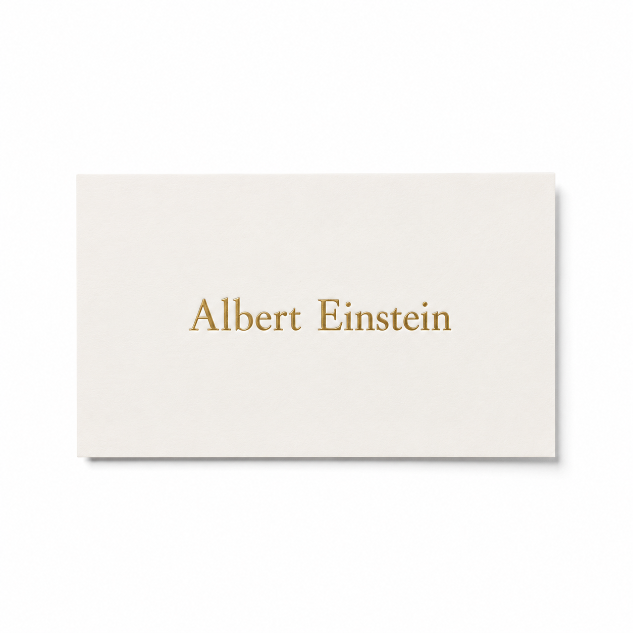 Classic Calling Cards