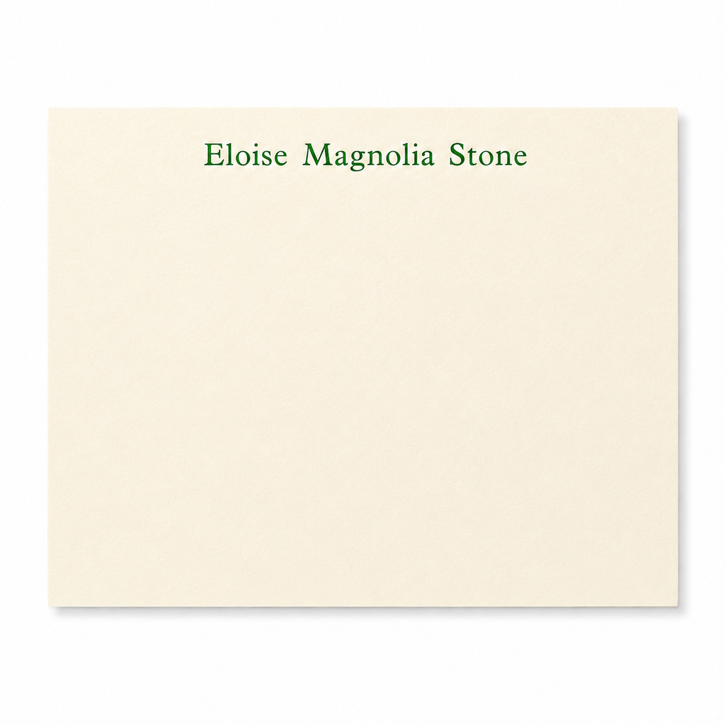 Personalized Stationery for Baby