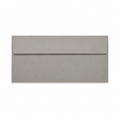 Gray long envelope on a white background